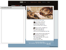 Tablet Screenshot of animachristi.com